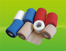 Cotton Crepe Self-adhesive Elastic Bandage